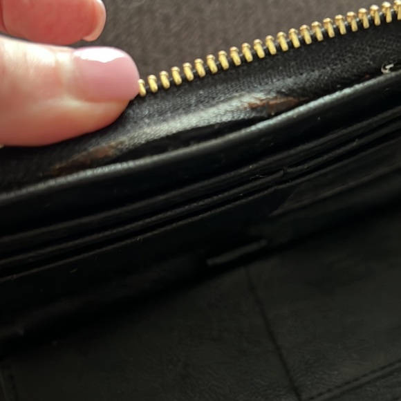 Steve Madden black clutch purse - Picture 6 of 6